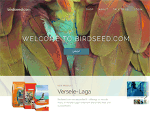 Tablet Screenshot of birdseed.com